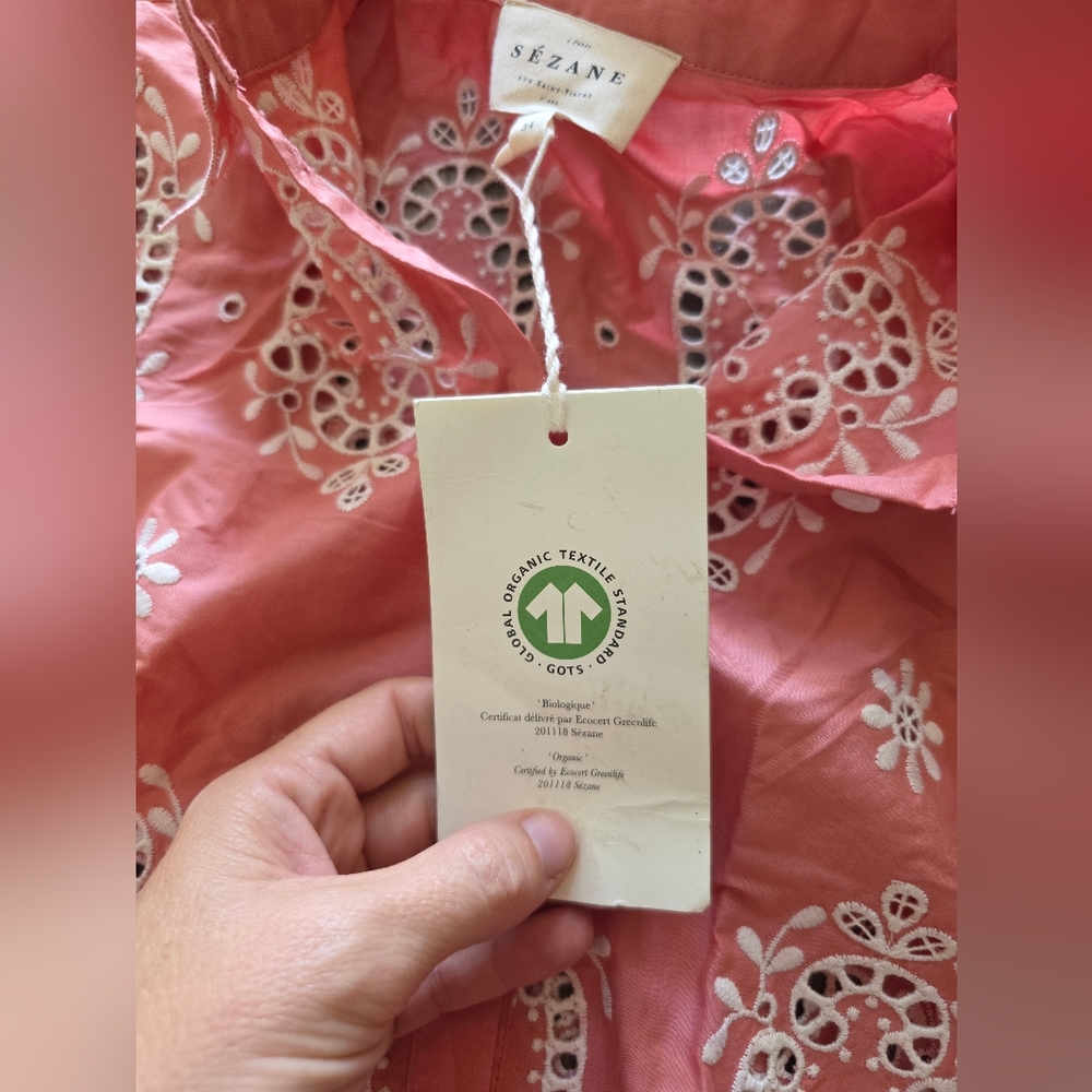 NWT Sezane Elvira Blouse - Picture 11 of 13